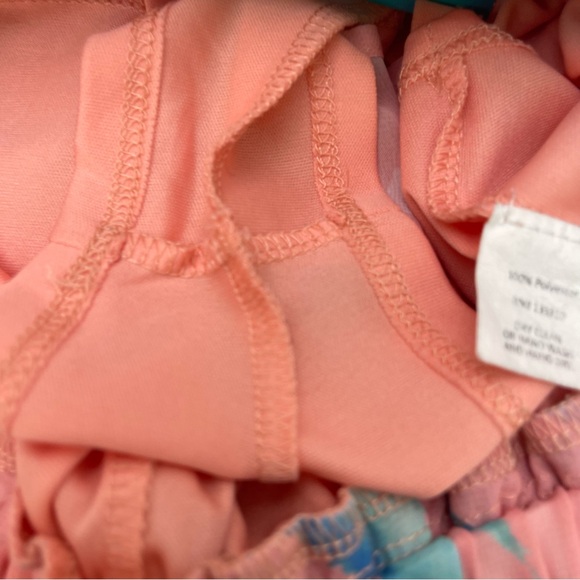 Show Me Your MuMu Pink Blue Olympia Romper in Tropical Twist Small - Picture 8 of 12